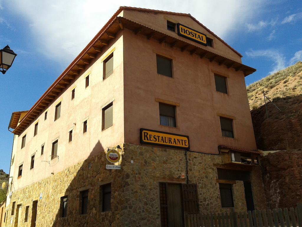 Hostal El Olmo Camarena de la Sierra Exterior foto